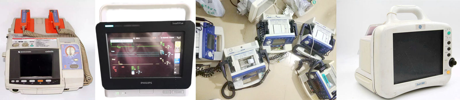 Parti di macchine per defibrillatori