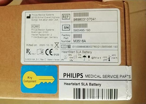 Batteria a piombo sigillata 989803107041 per PHILIP M3516A Heartstart XL
