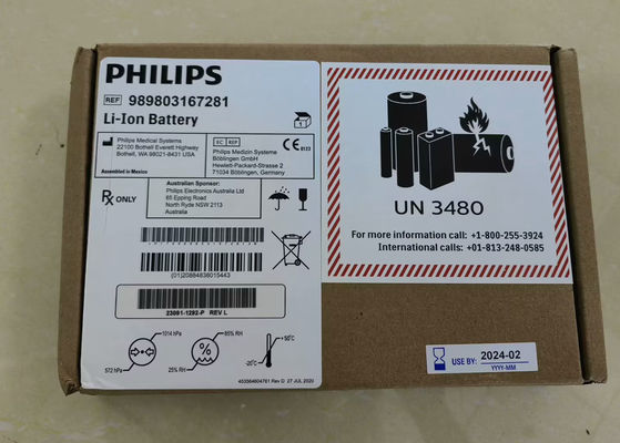 989803167281 Batterie per attrezzature mediche per il defibrillatore HeartStart XL+