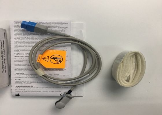 GE Ohmeda Oximetry Spo2 Ear Sensor TS-E-D 9 pin riutilizzabile non invasivo