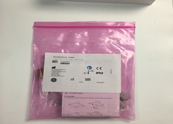 Sonde di temperatura GE riutilizzabile ASSY Care DUAL Temp 0.5M REF 2016008-001