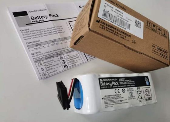 2800mAh batteria ricaricabile Ni Mh, 12v Nkb 301v Nihon Kohden