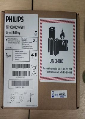 PHLIP ricaricabile XL+861290 Defibrillatore Batteria Ioni di Litio 14.4V 6.75Ah 97Wh