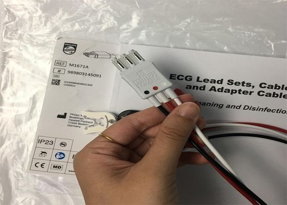 AMMI ICU ECG Lead Set Cables M1671A Materiale TPU Per il monitoraggio dell'ECG