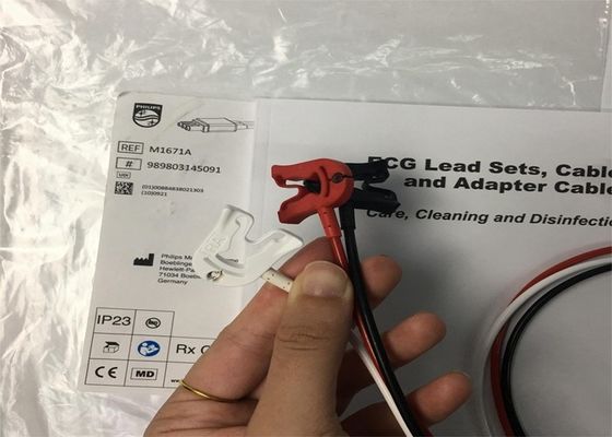 AMMI ICU ECG Lead Set Cables M1671A Materiale TPU Per il monitoraggio dell'ECG