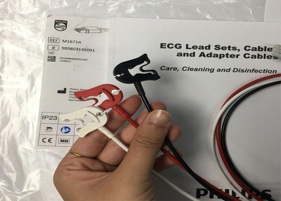 AMMI ICU ECG Lead Set Cables M1671A Materiale TPU Per il monitoraggio dell'ECG