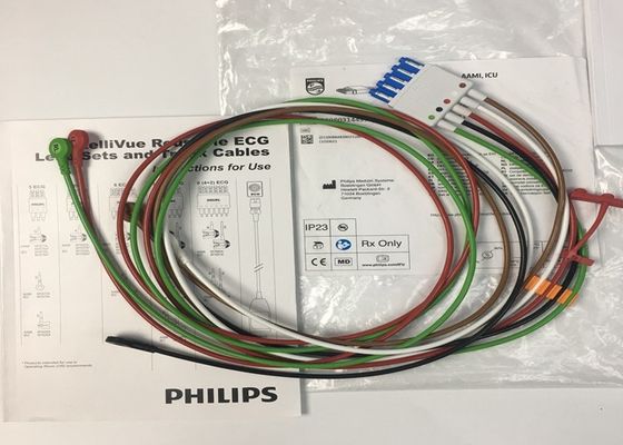 Phlip M1644A Intellivue ECG Cable 5 Lead Riutilizzabile 989803144991