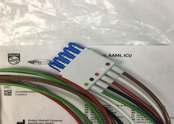 Phlip M1644A Intellivue ECG Cable 5 Lead Riutilizzabile 989803144991