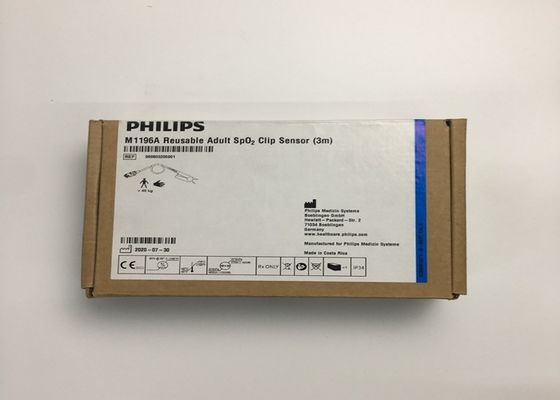 Flip M1196A parti di ricambio per ECG, sensore per la pinza del dito 3M con connettore PIN 8