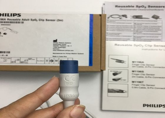 Flip M1196A parti di ricambio per ECG, sensore per la pinza del dito 3M con connettore PIN 8