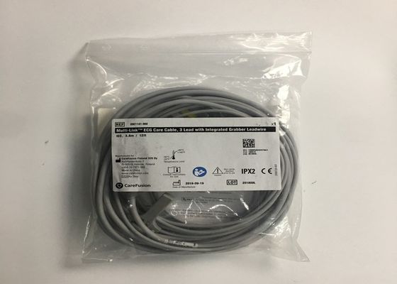 3 Cavo a tronco ECG a piombo 2106309-002 con cavo a piombo grabber integrato 12FT