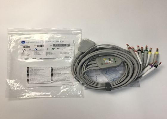10 Cable di sostituzione per ECG a piombo GE2104726-001 Norma UE