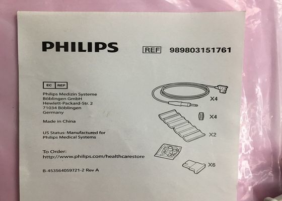 989803151761 Consumabili per dispositivi medici 4 conduttori per TC50 Phlip Patient Monitor