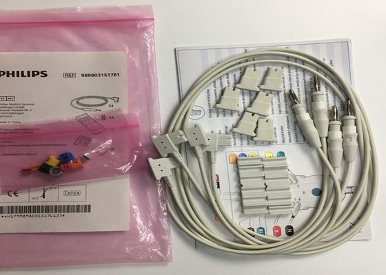 989803151761 Consumabili per dispositivi medici 4 conduttori per TC50 Phlip Patient Monitor