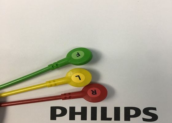 M1674A ECG Lead Set Cable 3 Lead IEC ICU 1M Per apparecchiature mediche