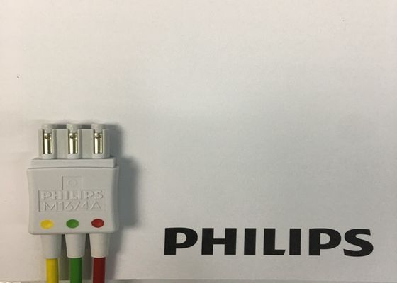 M1674A ECG Lead Set Cable 3 Lead IEC ICU 1M Per apparecchiature mediche