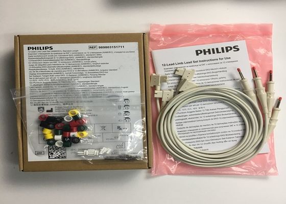 1M 12 Lead ECG Limb Leads 989803151711 Per PHLIP TC30 TC50 TC70 Monitor del paziente
