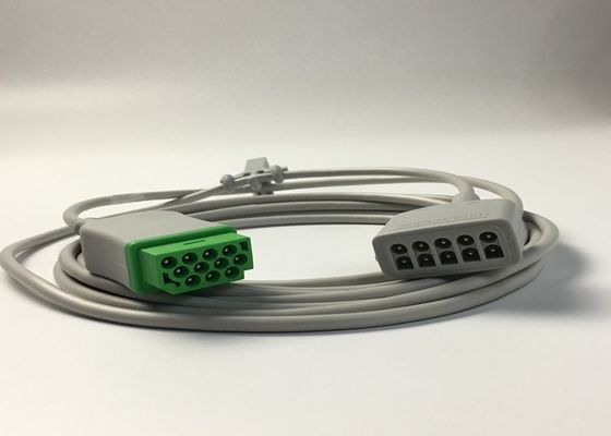 GE Adulti Multi Link ECG Cavo a piombo 3 Piombo 5 Piombo 3.6M 12ft 2017003-001