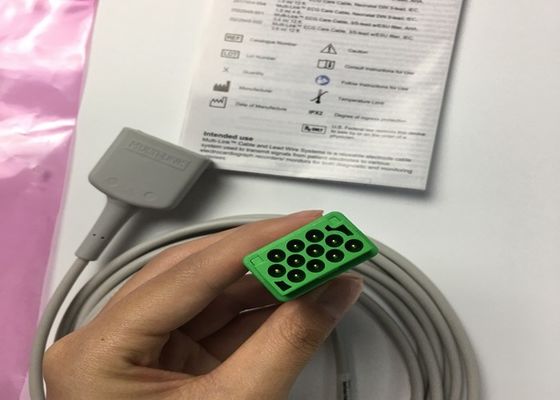 GE Adulti Multi Link ECG Cavo a piombo 3 Piombo 5 Piombo 3.6M 12ft 2017003-001
