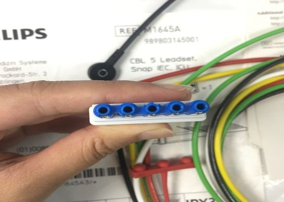 M1645A IntelliVue Ricambi apparecchiature mediche Cavi 5 Leadset