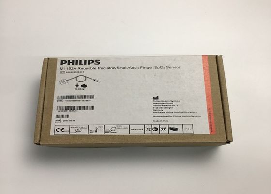 M1192A Sensore SpO2 per piccole dita riutilizzabile per pediatri adulti Forma D 8 pin 1.5M