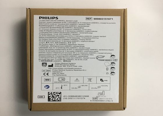 0.75M Consumabili per dispositivi medici 12 Set piombo 989803151671 Per Phlip TC30 originale