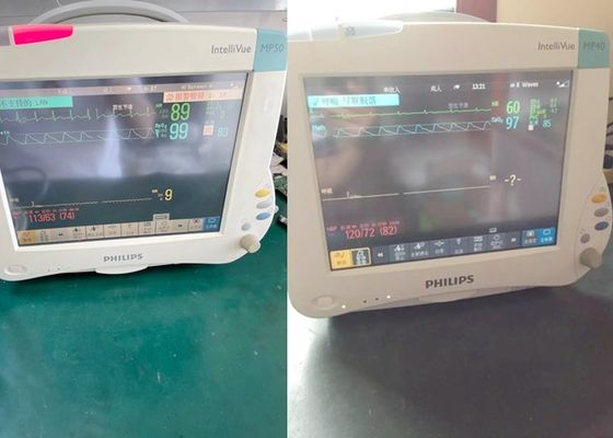Philip MP40 MP50 Monitor usati per pazienti con accessori di riparazione