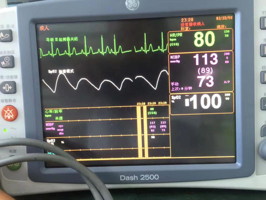 GE DASH2500 Monitor del paziente Riparazione manutenzione per ECG di campo medico