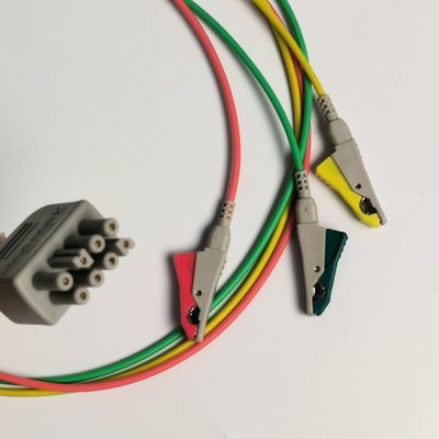 Consumabili per dispositivi medici durevoli NIHON KOHDEN Eletrodo piombo (3) K911 BR-903P