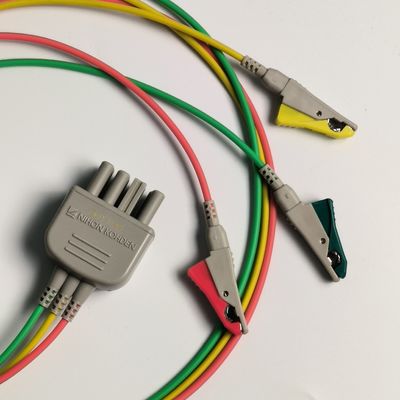 Consumabili per dispositivi medici durevoli NIHON KOHDEN Eletrodo piombo (3) K911 BR-903P