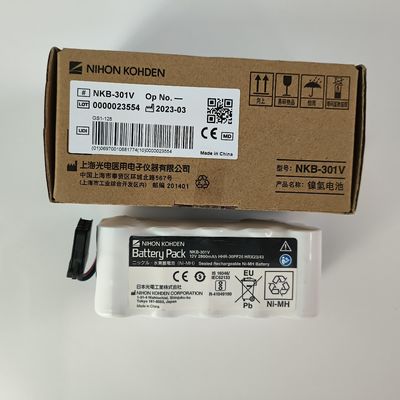 NIHON KOHDEN batterie NKB-301V tensione nominale 12V 2800mAh Ni-MH
