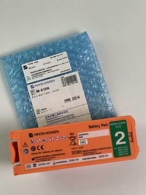 Nihon Kohden AED defibrillatore batteria Alid non ricaricabile NKPB-14301K X216A