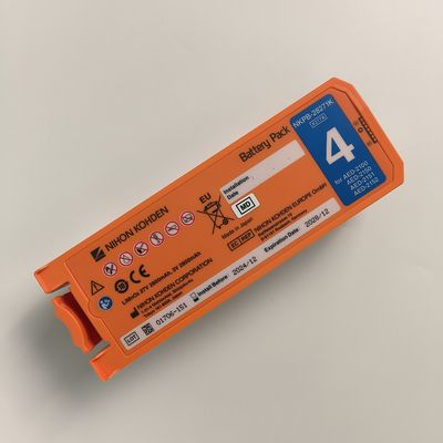 Nihon Kohden AED defibrillatore batteria arancione AED-2100aed-2150aed-215aed-2152 Nkpb-28271k X217A