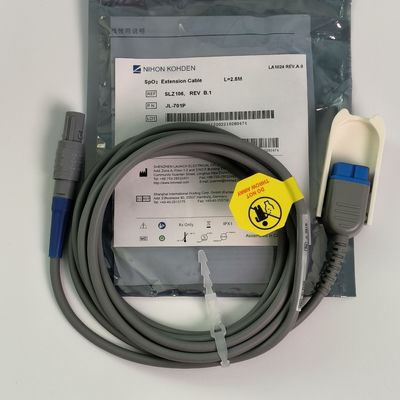 NIHON KOHDEN Monitor del paziente SpO2 cavo di estensione REF SLZ106 PN JL701P