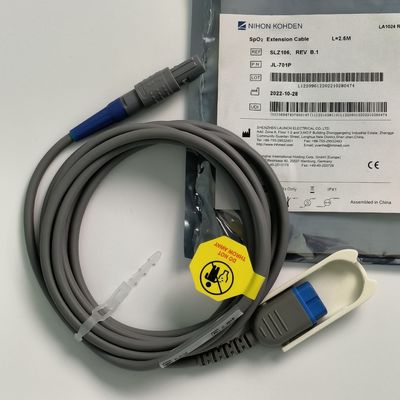 NIHON KOHDEN Monitor del paziente SpO2 cavo di estensione REF SLZ106 PN JL701P