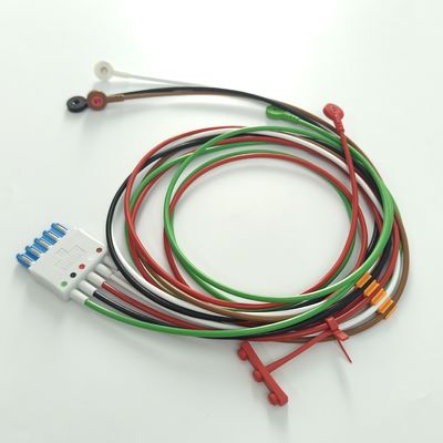 PHILIP Monitor del paziente Dispositivo medico Consumabili CBL 5 Leadset Snap AAMI ICU REF M1644A 989803144991