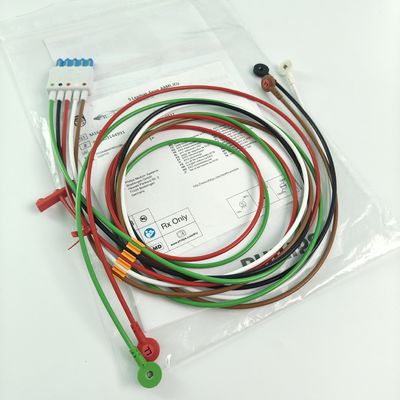PHILIP Monitor del paziente Dispositivo medico Consumabili CBL 5 Leadset Snap AAMI ICU REF M1644A 989803144991