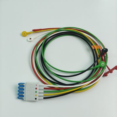 PHILIP Monitor del paziente originale CBL 5 Leadset Snap IEC ICU REF M1645A 989803145001