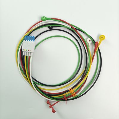 PHILIP Monitor del paziente originale CBL 5 Leadset Snap IEC ICU REF M1645A 989803145001