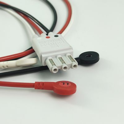 REF M1673A PHILIP Monitor del paziente CBL 3 Leadset Snap AAMI ICU PN 989803145111