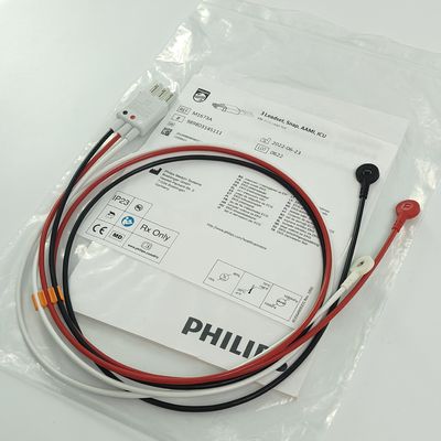 REF M1673A PHILIP Monitor del paziente CBL 3 Leadset Snap AAMI ICU PN 989803145111