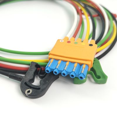 989803125871 Consumabili per apparecchi medici PHILIP Monitor del paziente CBL 5 Leadset Grabber originale IEC OR REF M1974A