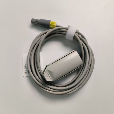 Clip integrato per il dito per adulti Sonda di ossigeno del sangue con 5 aghi Collegatore giallo per limone PN 15-100-0010