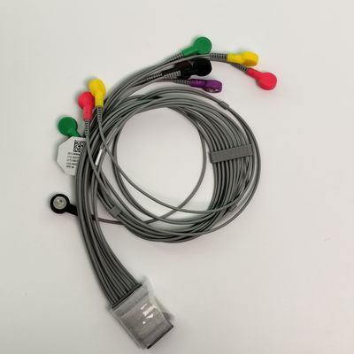 L'originale Holter dinamico ECG filo a piombo 12 pulsante a piombo tipo REF EL10NISH01 IPN 01.57.471450