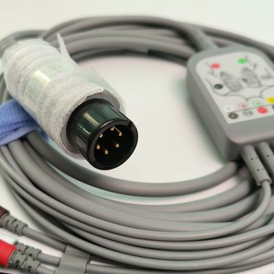 REF EC05DAS061 Monitor cordone cardiaco integrato 5 tipo di guinzaglio resistente alla defibrillazione al piombo