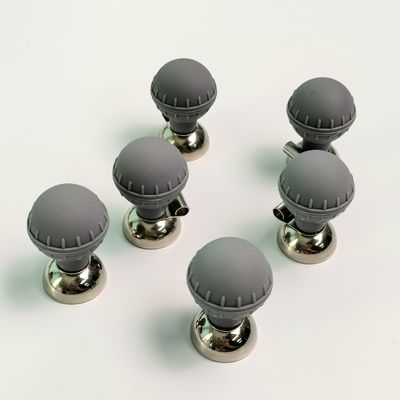 6 pezzi / 1 scatola sfera di aspirazione grigia di diametro 27 mm apertura 4,0 mm REF ECG-FQX41