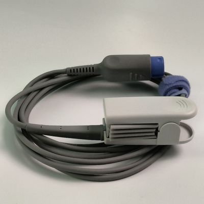 Sette aghi Finger Clip integrato Sonde di ossigeno del sangue Sensore di ossigeno del sangue Adulto 2.5M Riutilizzabile REF SH1