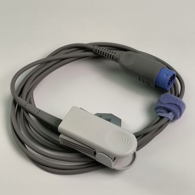 Sette aghi Finger Clip integrato Sonde di ossigeno del sangue Sensore di ossigeno del sangue Adulto 2.5M Riutilizzabile REF SH1