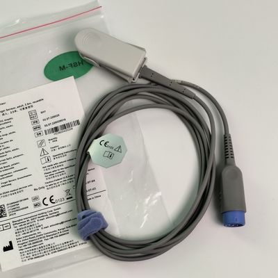 Sette aghi Finger Clip integrato Sonde di ossigeno del sangue Sensore di ossigeno del sangue Adulto 2.5M Riutilizzabile REF SH1