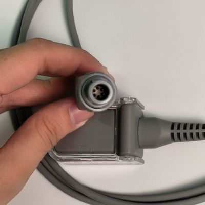 SHEC1 Cavo di estensione della sonda di ossigeno del sangue 2M DB9 Adaptore a LEMO 6 pin doppio slot L2.0m